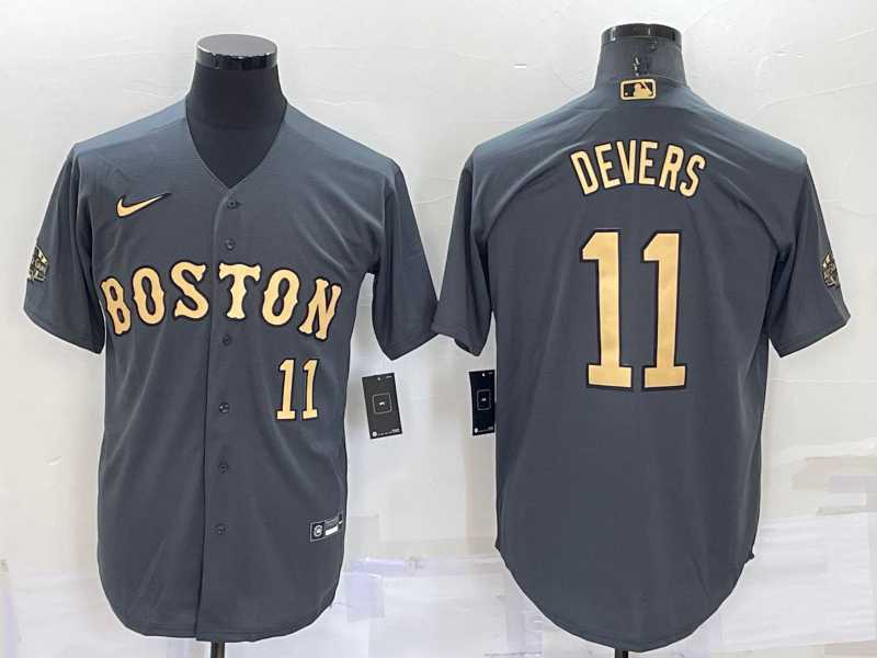 Boston Red Sox #11 Rafael Devers Number Grey 2022 All Star Stitched Cool Base Nike Jersey,We sell and wholesale Boston Red Sox #11 Rafael Devers Number Grey 2022 All Star Stitched Cool Base Nike Jersey on line form chian!